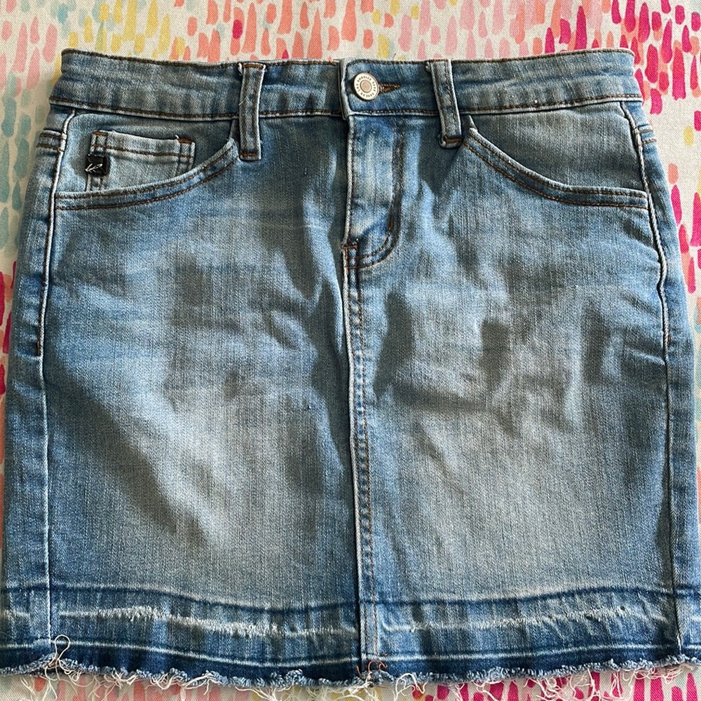 Kan Can mini denim skirt   Excellent condition. Size 1
